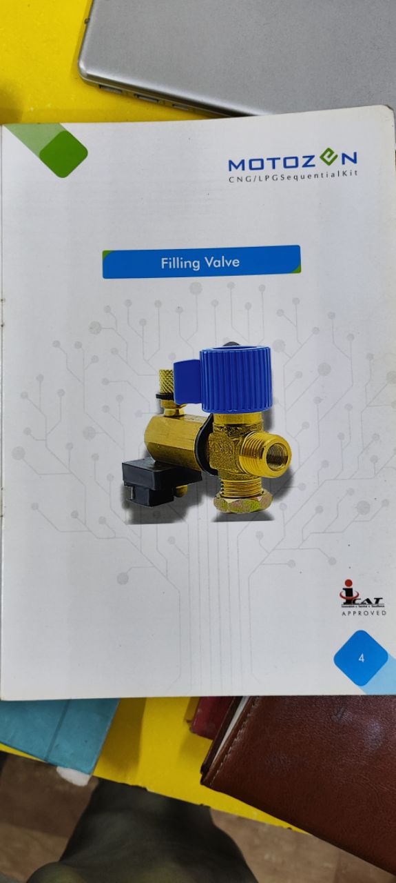 Motozen CNG/LPG Filling Valve