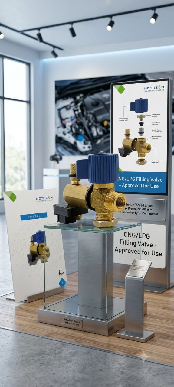 CNG/LPG Filling Valve