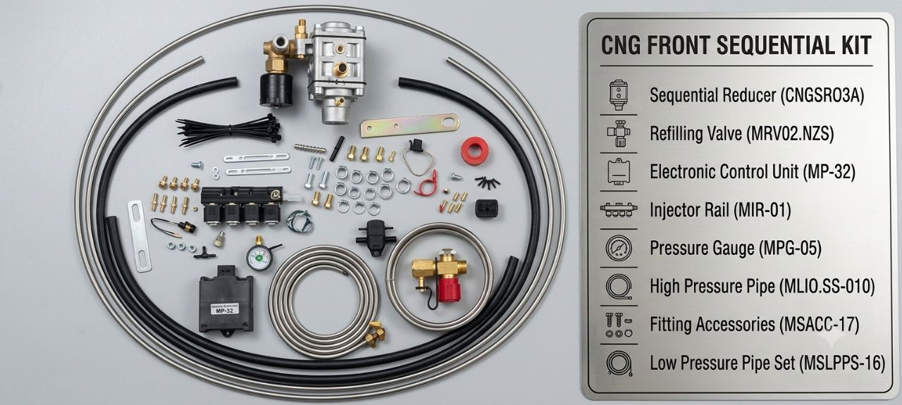 CNG Front Sequential Kit