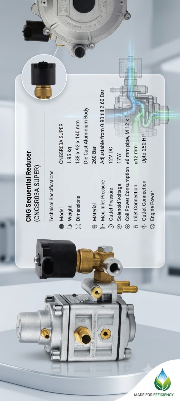 CNG Sequential Reducer (CNSR03A SUPER)