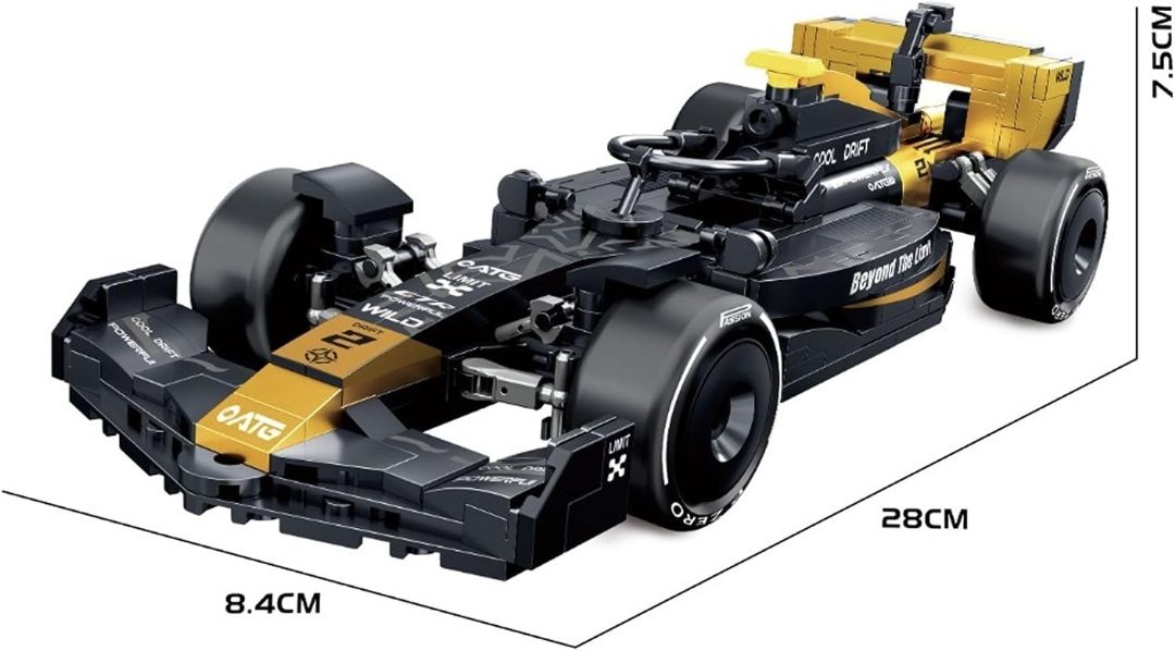 Thinker Place Speed F1 Race Car Building Block Toy Set for 7+ (469 Pcs)
Racing Car Construction Toy for Kids Age 7+ | STEM Learning Toy | Creative DIY Model Kit for Gifting Boys & Girls view 3