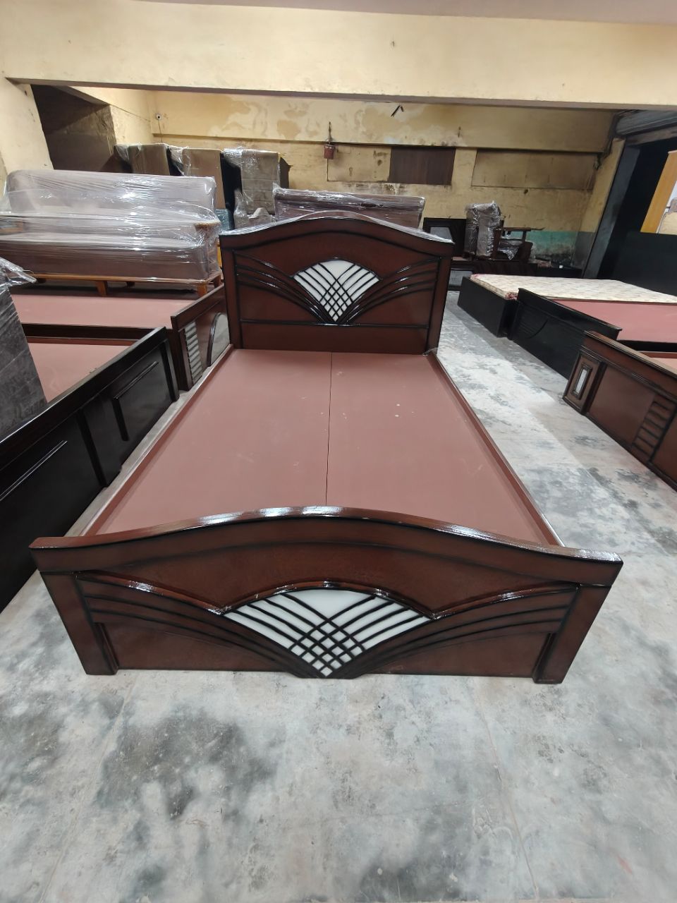 Wooden Double Bed