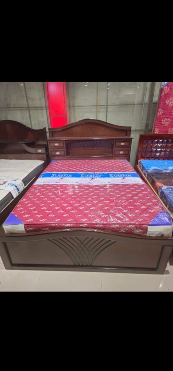 Queen Size Wooden Bed