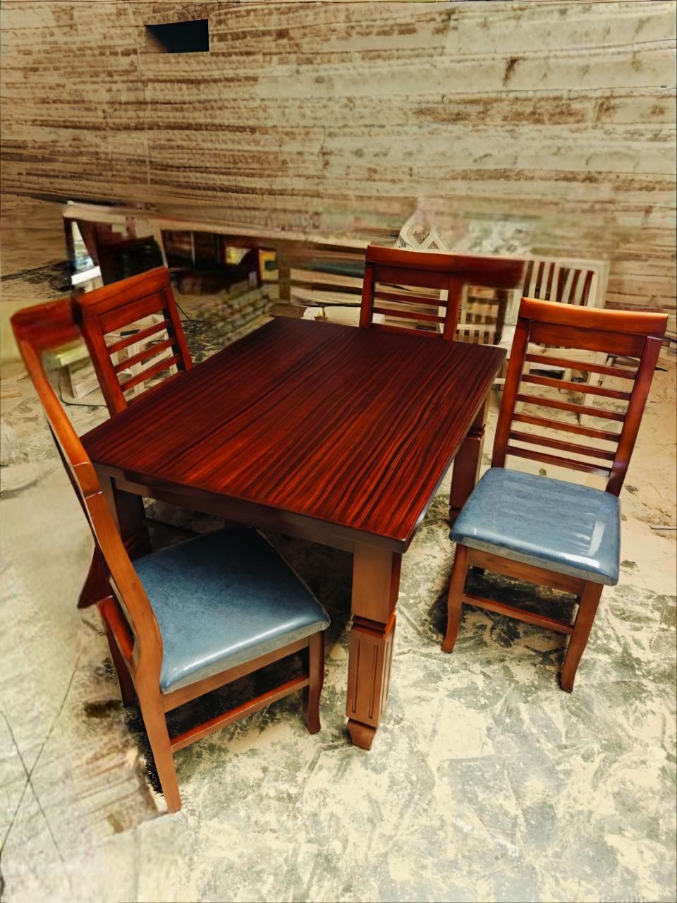 Solid Wood Dining Table Set