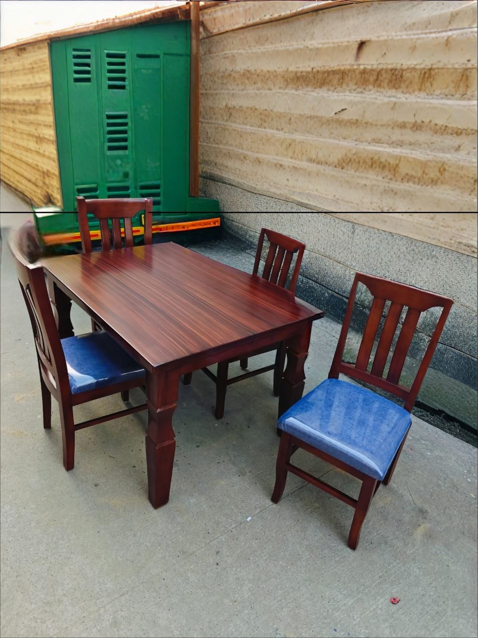 Solid Wooden Dining Table Set