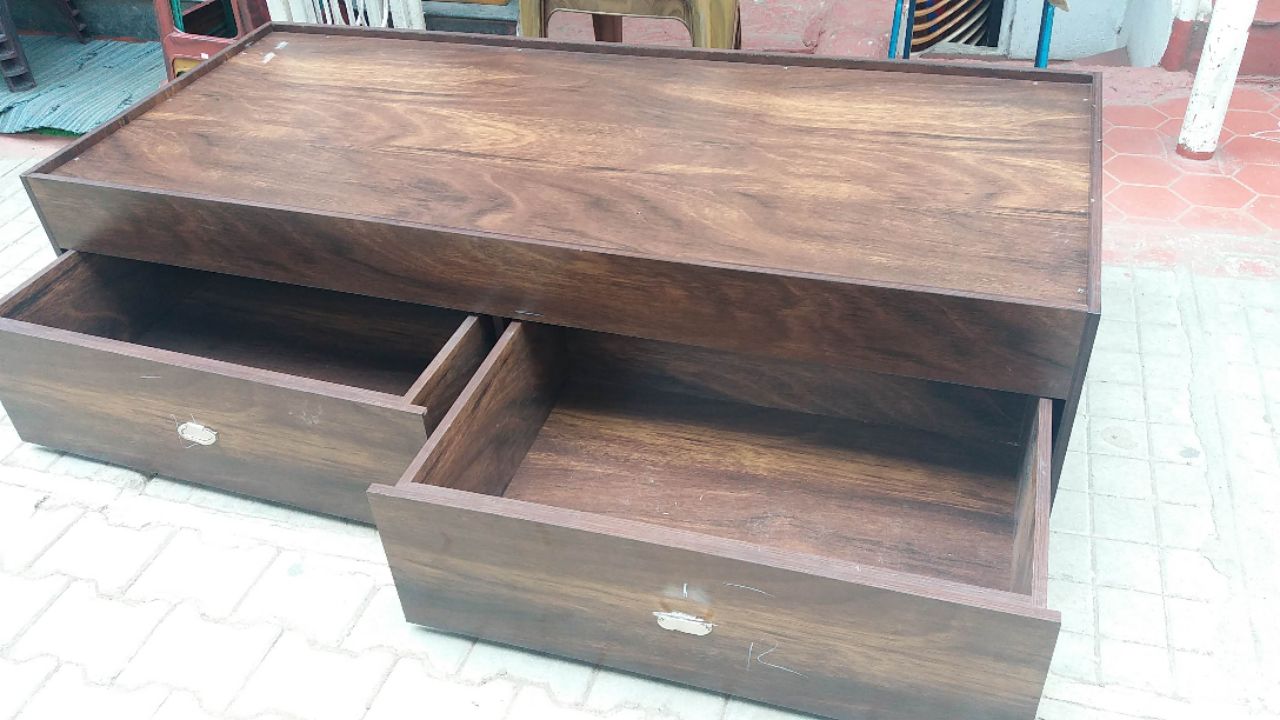 Solid Wooden Storage Box view 2