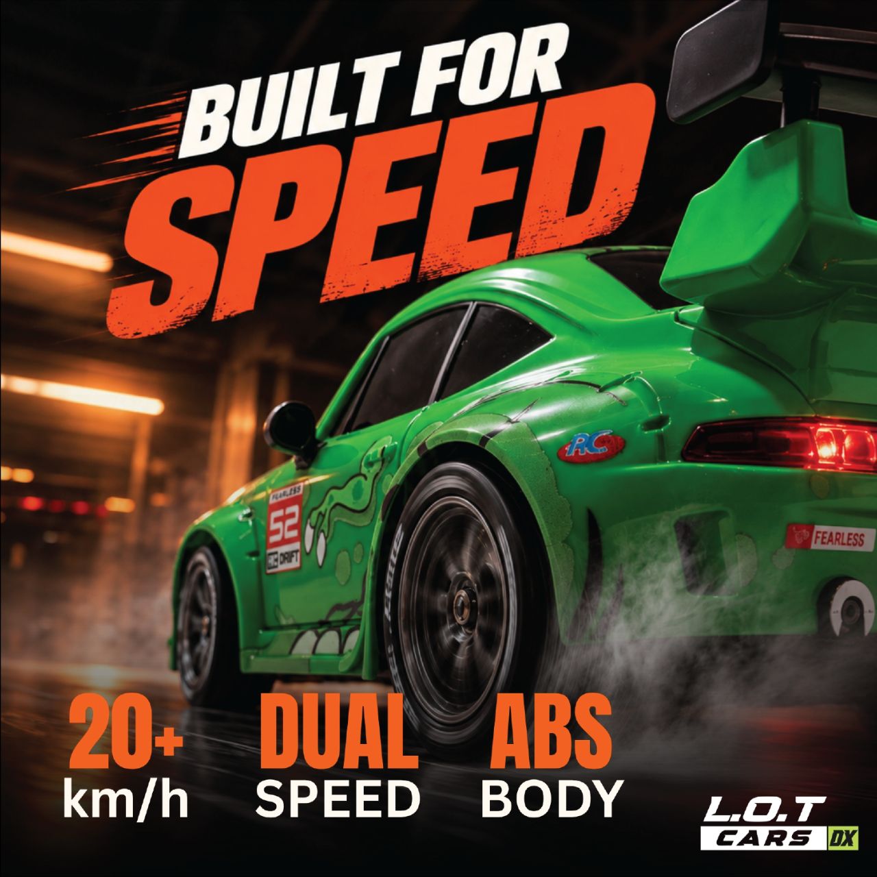 L.O.T Cars - Zipp
Green view 3