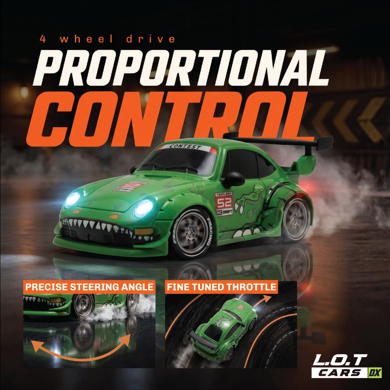 L.O.T Cars - Zipp
Green view 2