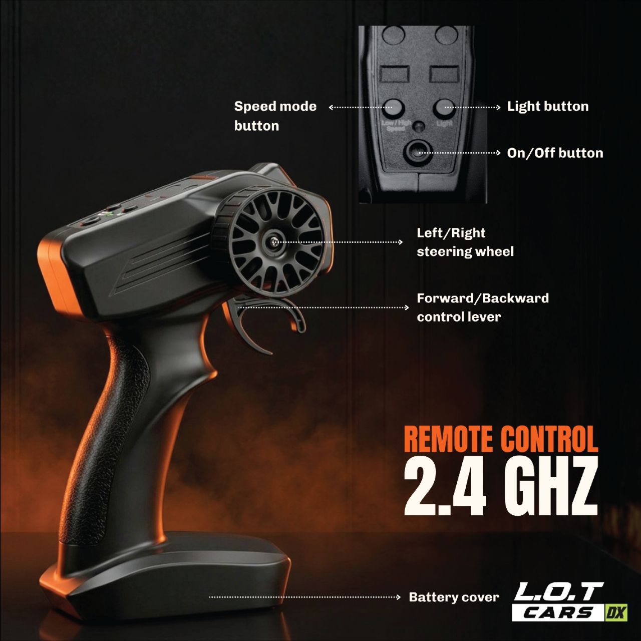 L.O.T Cars - Zipp Black view 2