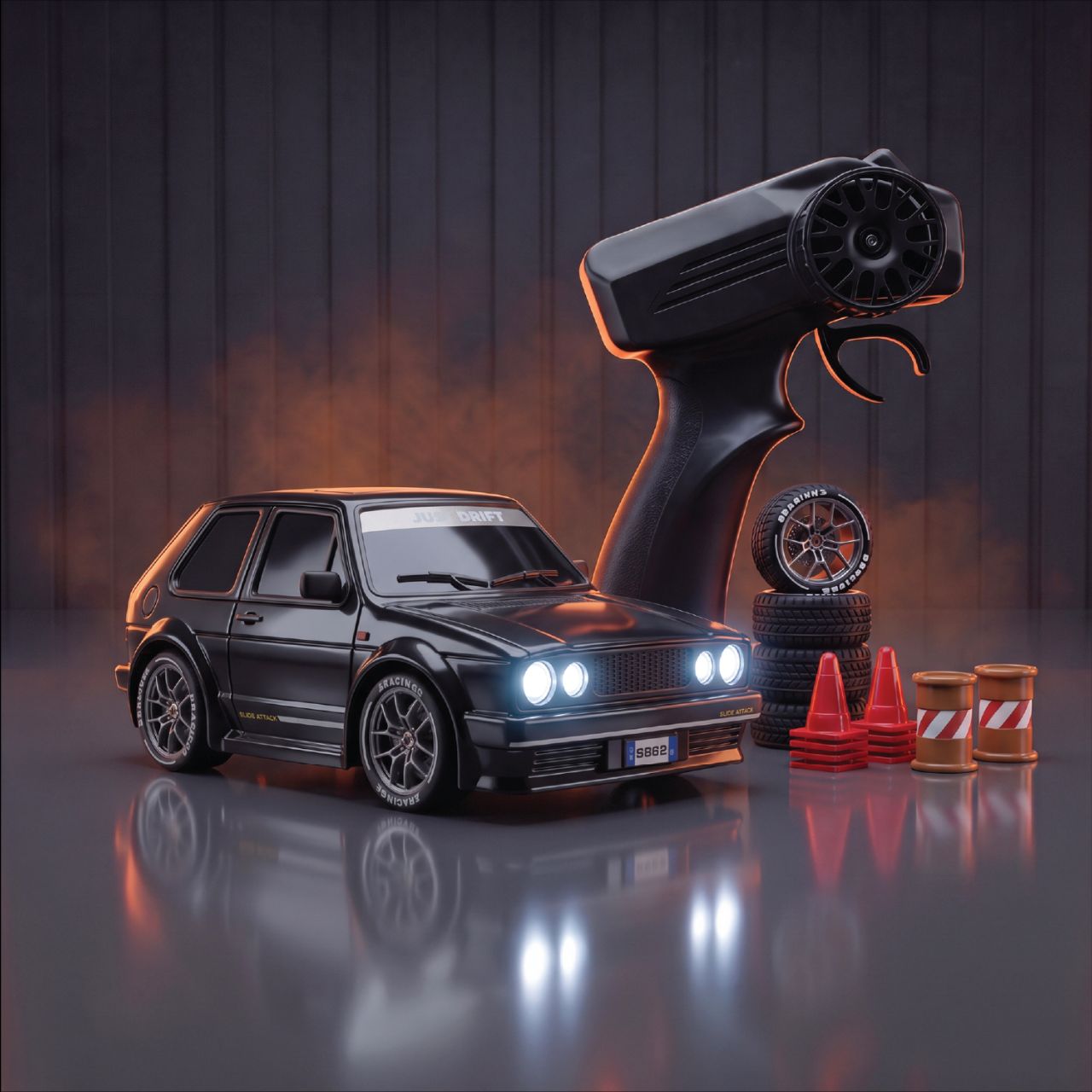 L.O.T Cars - Zipp Black