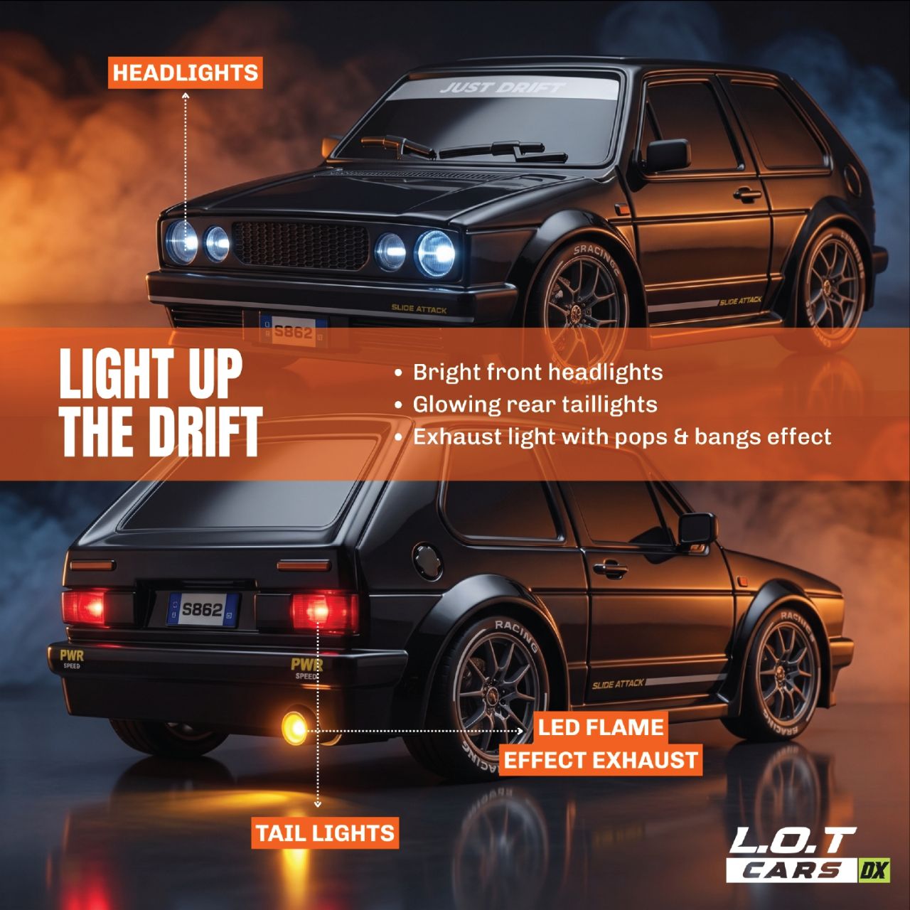 L.O.T Cars - Zipp Black view 6