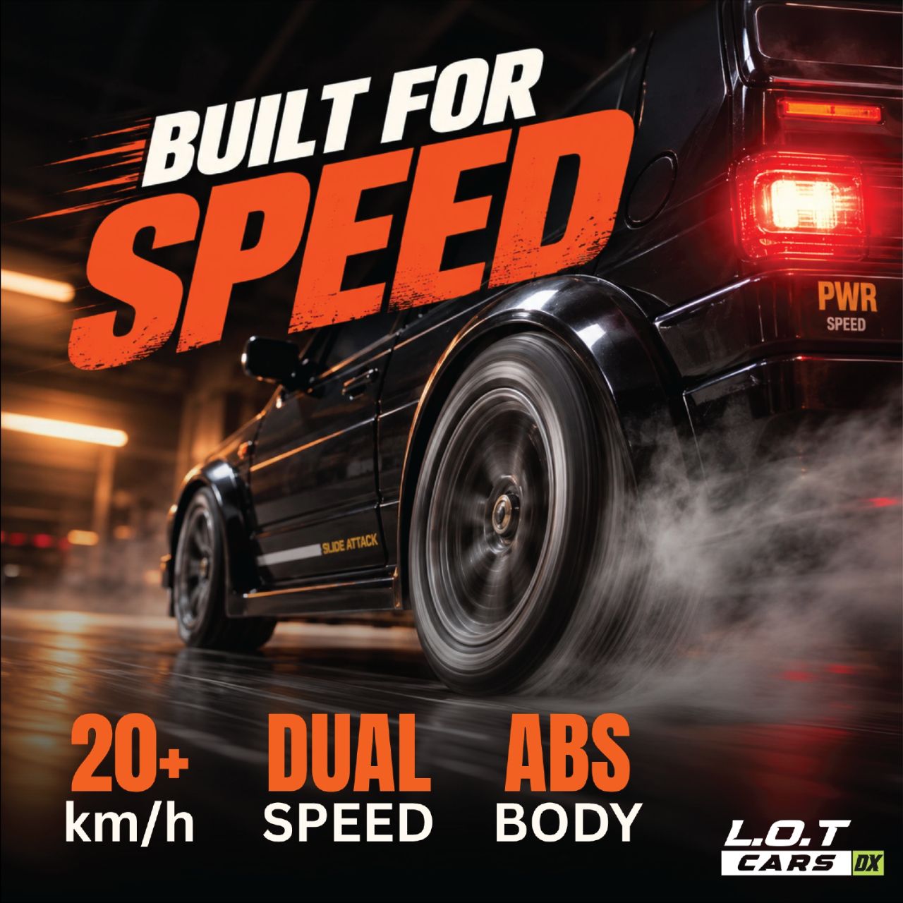 L.O.T Cars - Zipp Black view 4