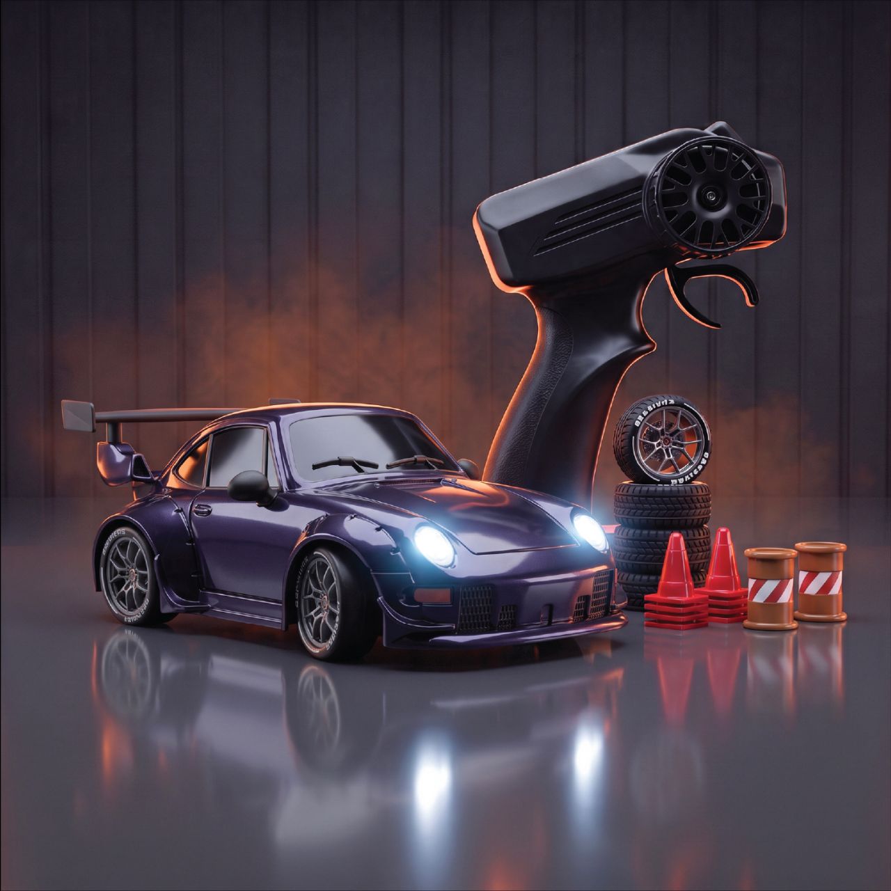 L.O.T Cars - Zipp Purple