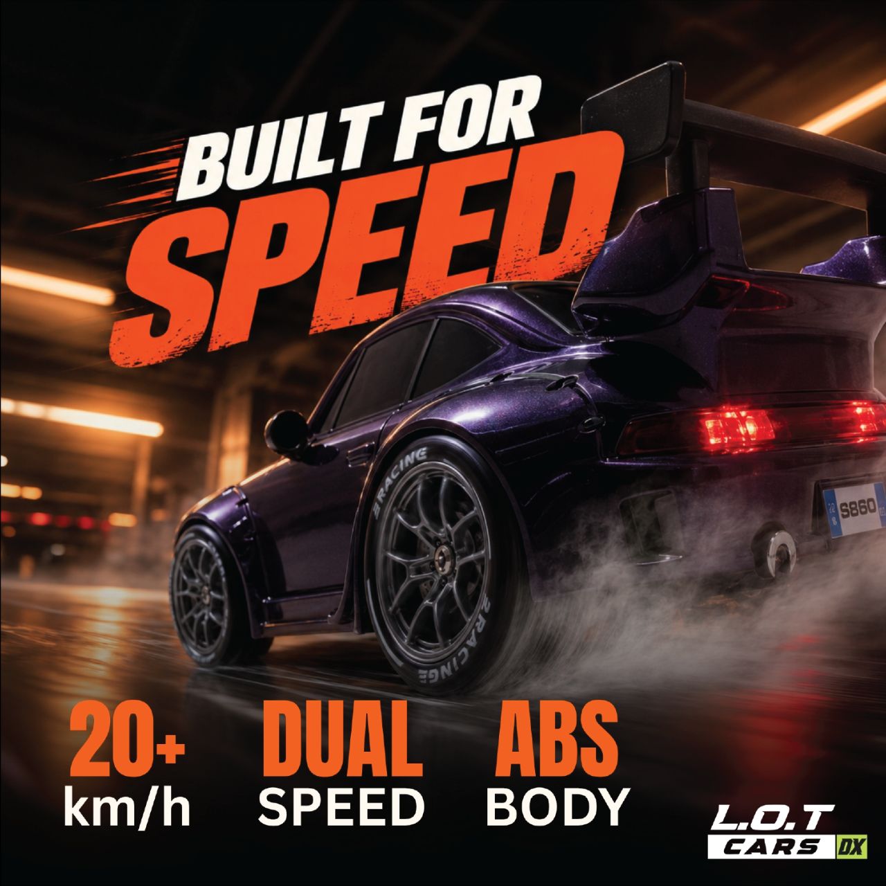 L.O.T Cars - Zipp Purple view 4