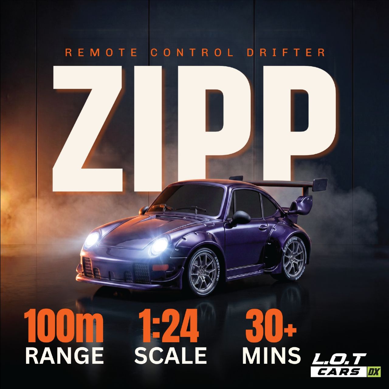 L.O.T Cars - Zipp Purple view 6
