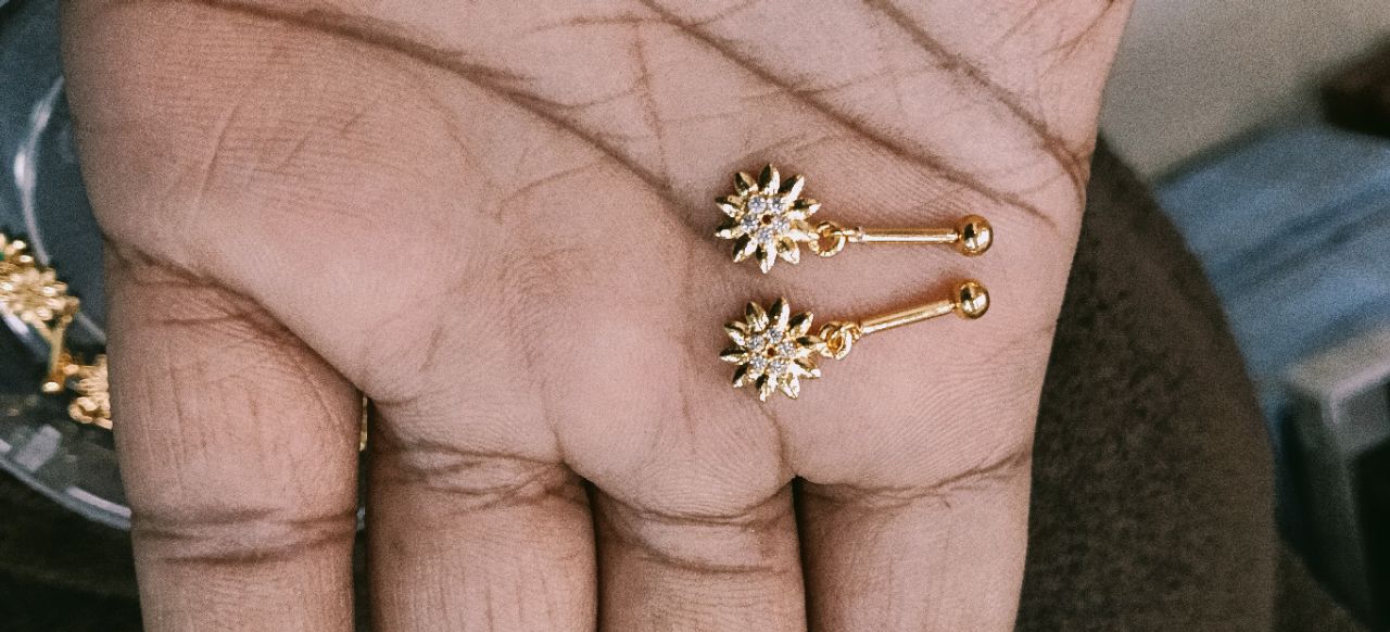 Sunshine Stud Earrings view 2