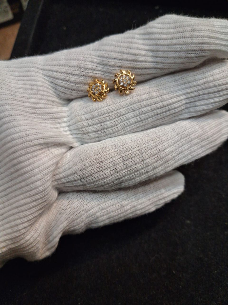Panchaloha Stud Earrings view 2