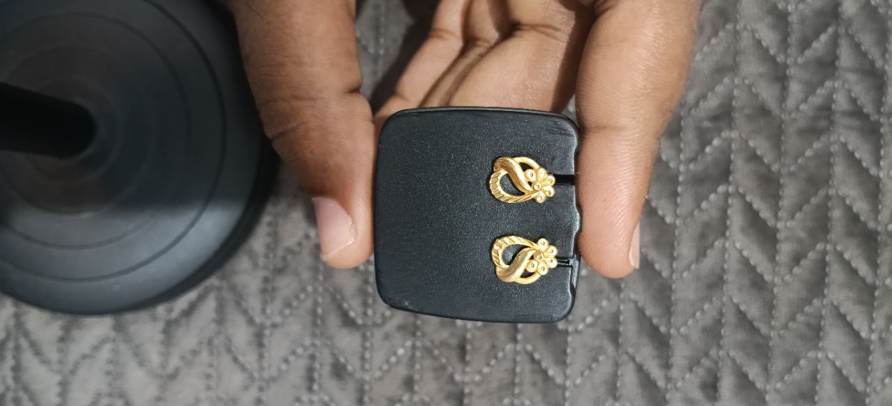 Gold Designer Earrings