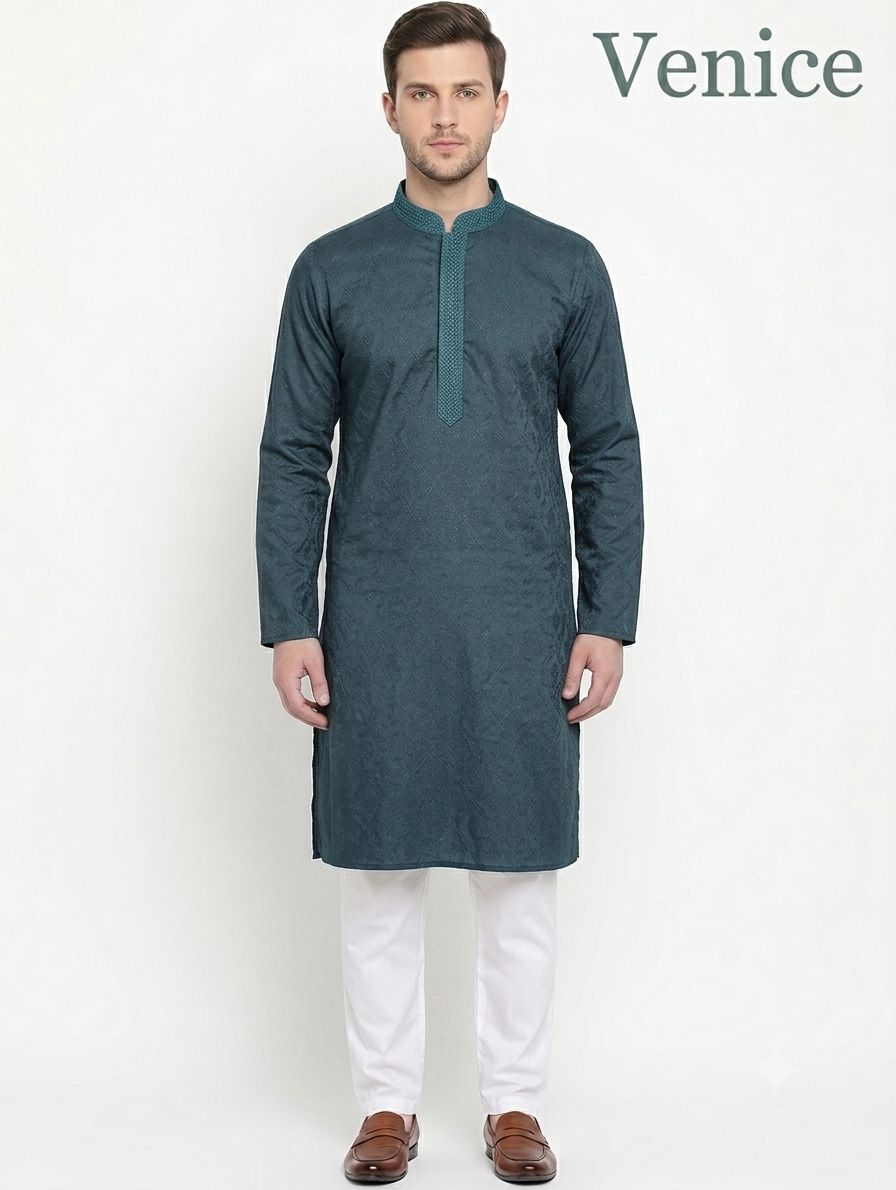 Pure Cotton Kurta Venice view 6