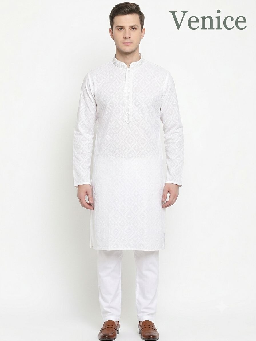 Pure Cotton Kurta Venice view 3