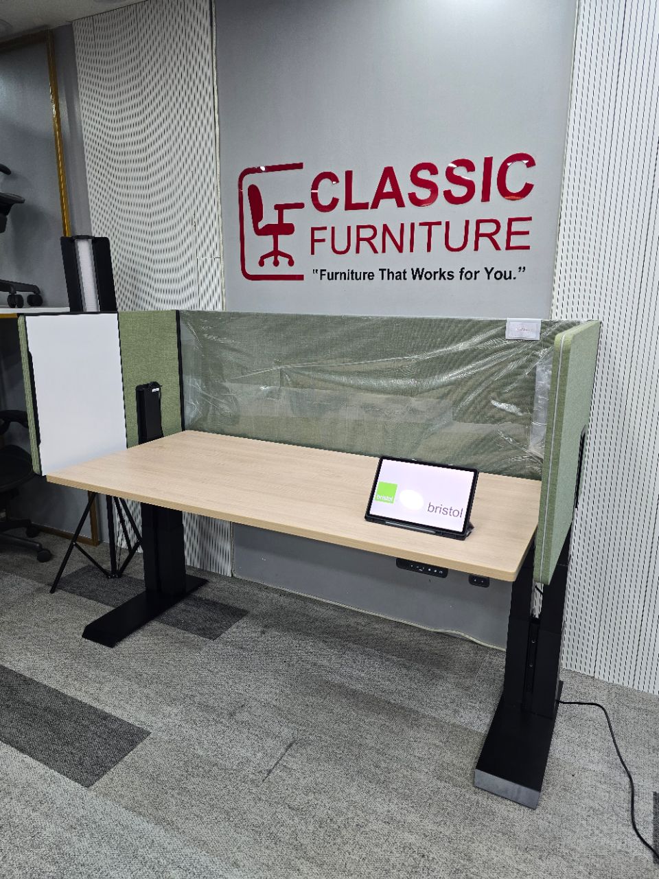 Quad Motors Height Adjustable Desk (Brand New Imported) view 2