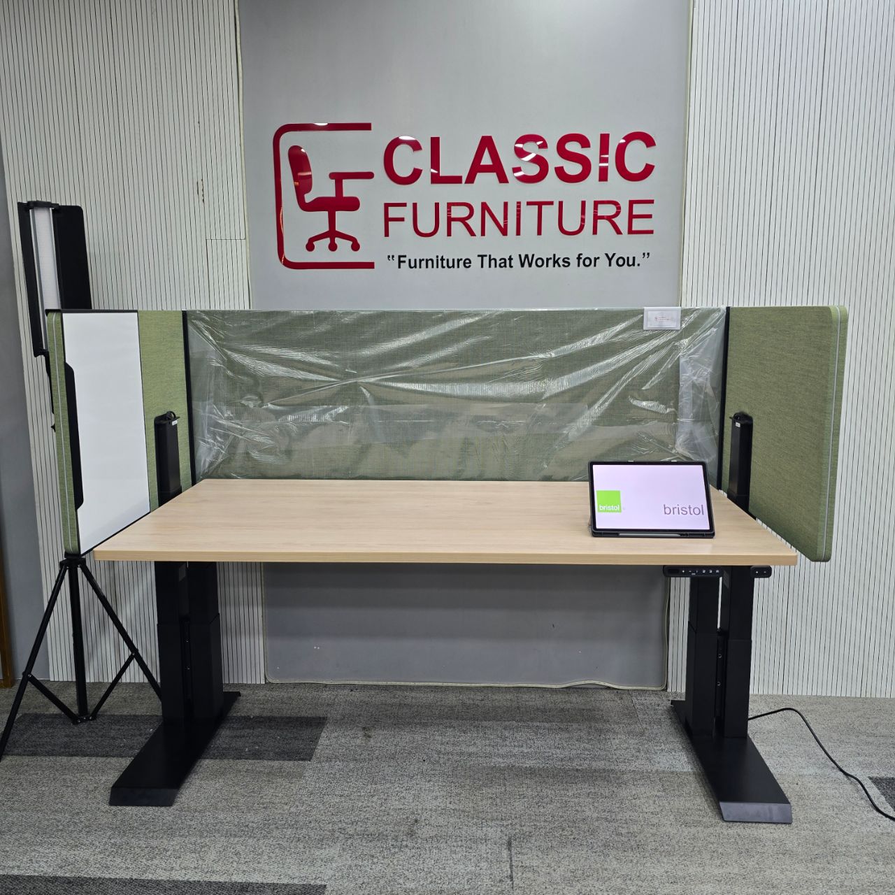 Quad Motors Height Adjustable Desk (Brand New Imported) view 3