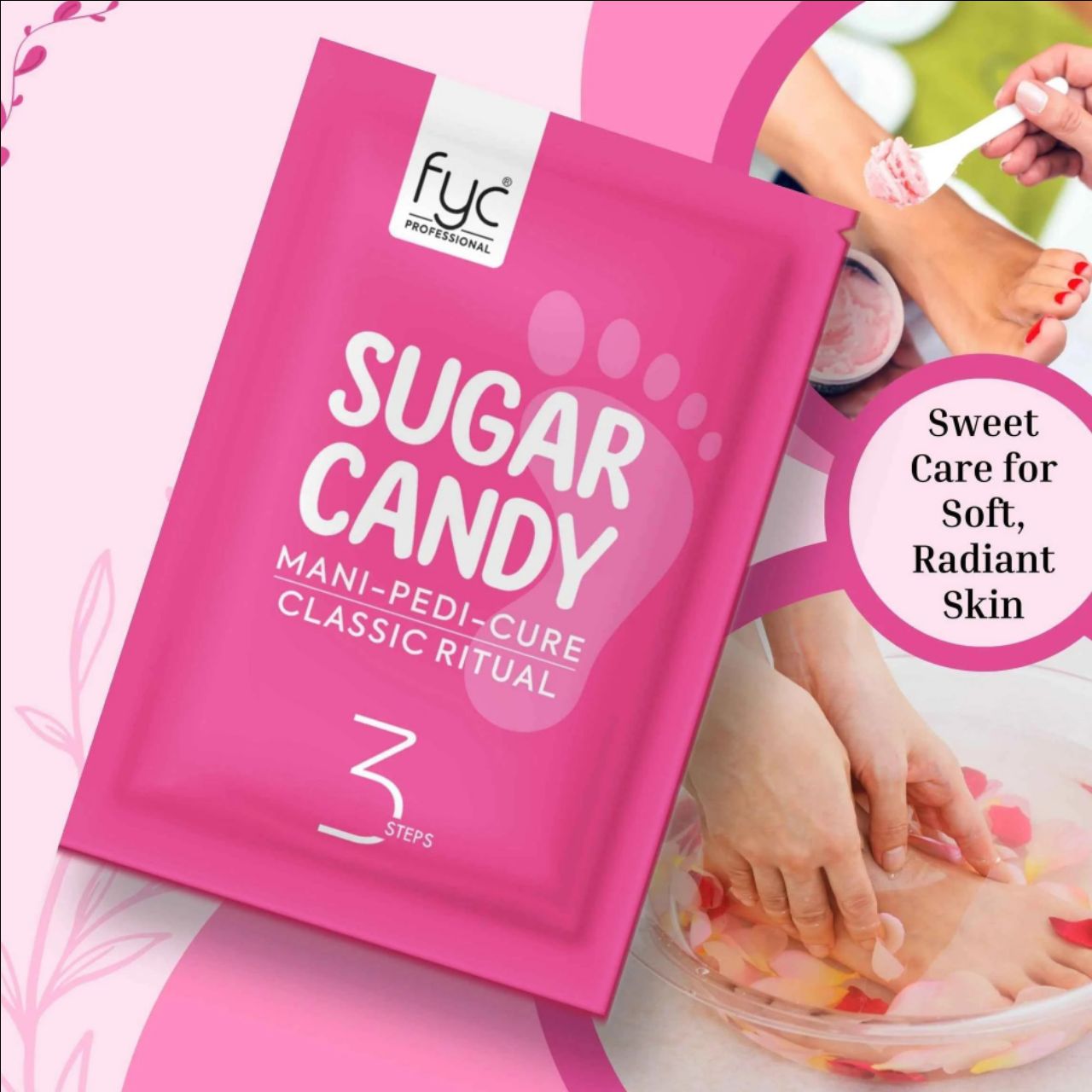 Fyc Professional Sugar Candy Mani - Pedi - Cure view 2