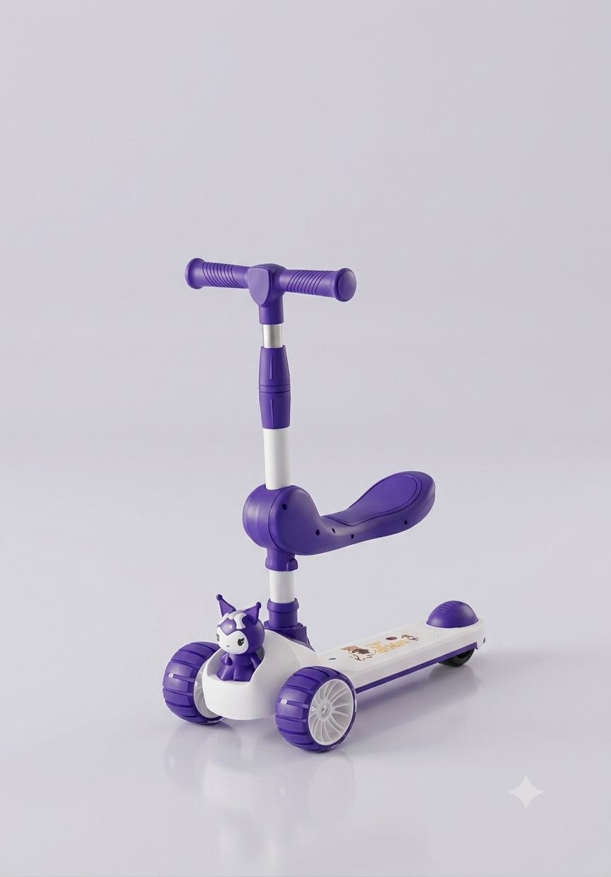 Mee Mee Spark Hopper 2-in-1 Kids Kick Scooter
Purples