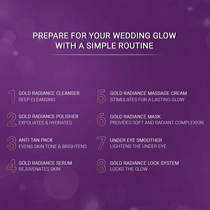 Oxylife Salon Professional Gold Radiance Bridal Kit Pack Of 5 view 3