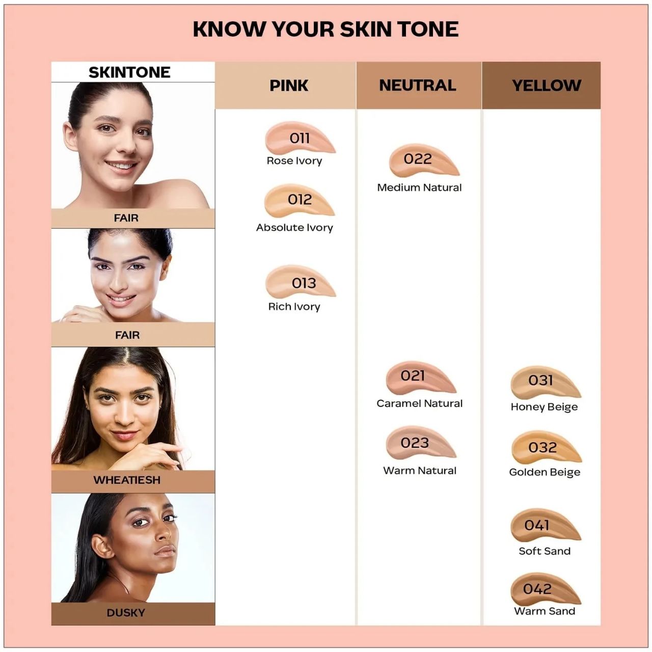 Faces Canada 3in1 Foundation Medium Natural view 2