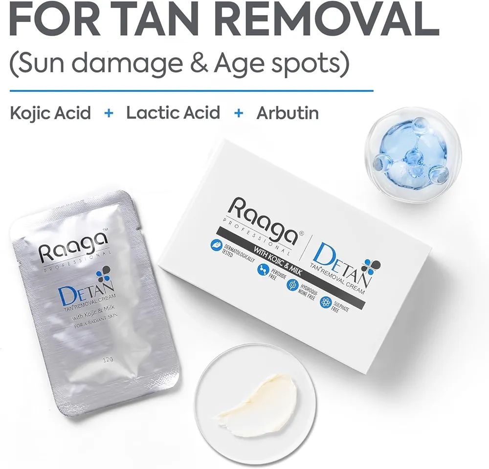 Raaga Professional Detan Tan Removal Cream Pack Of 6 view 4