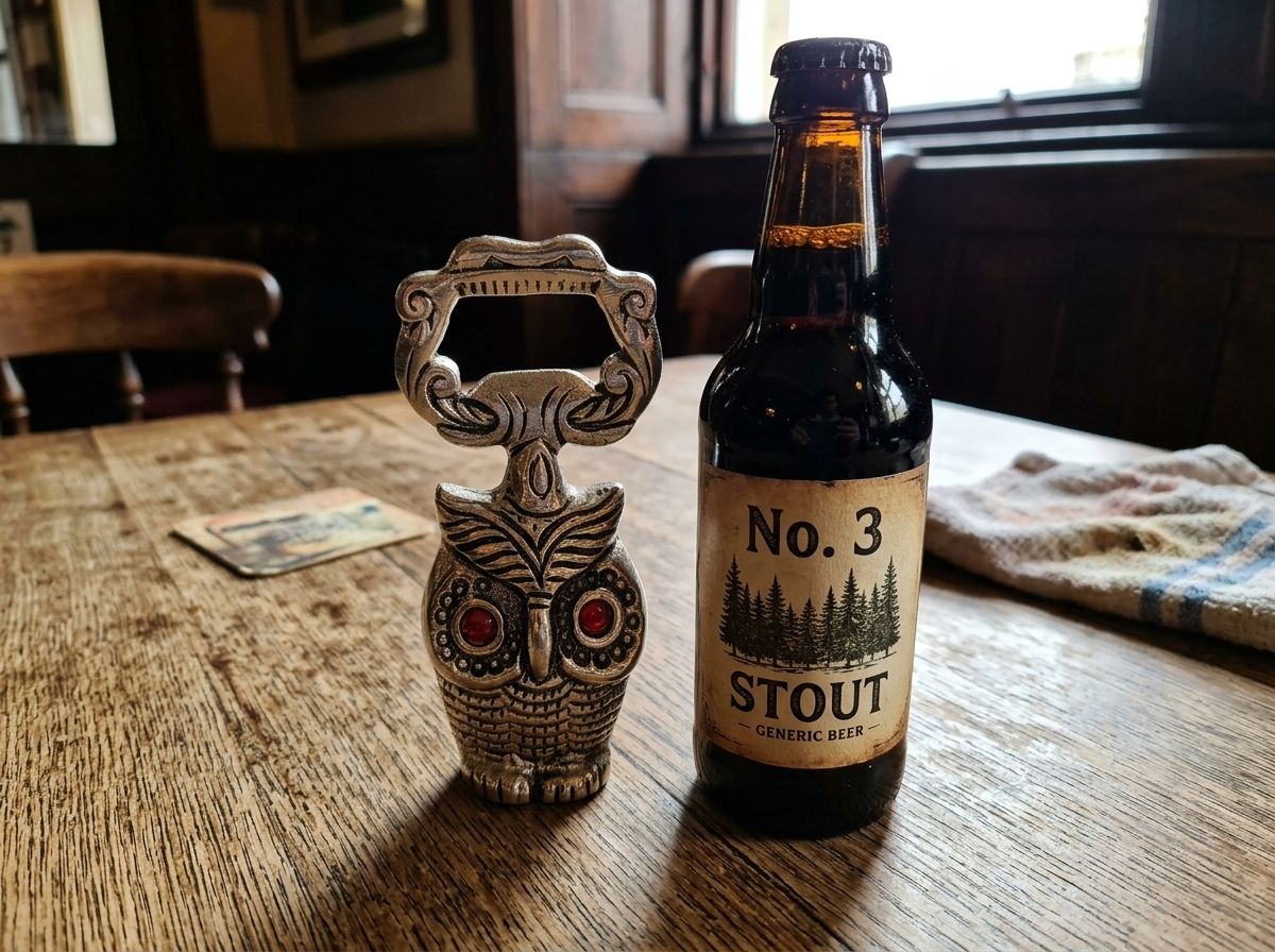 Owl Bottle Opener 4/2" view 2
