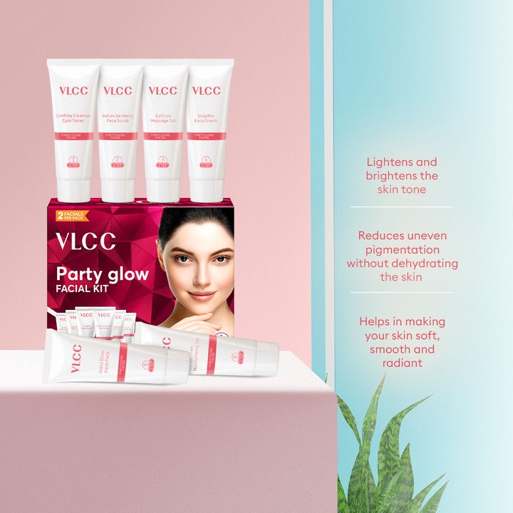 VLCC Party Glow Facial Kit view 3