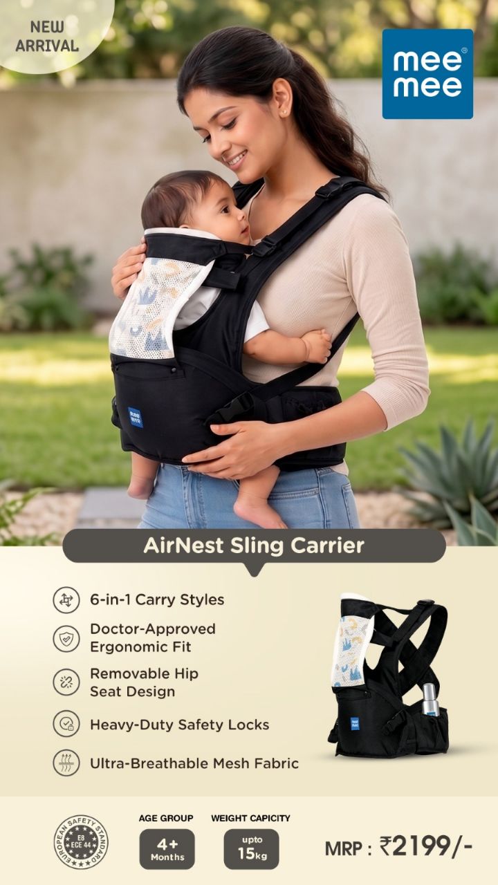 Mee Mee Air nest 6 In 1 Sling Carrier view 2