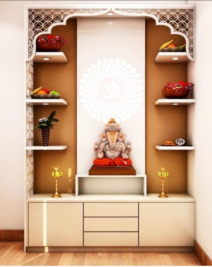 Ganesh Temple Wall Unit view 2