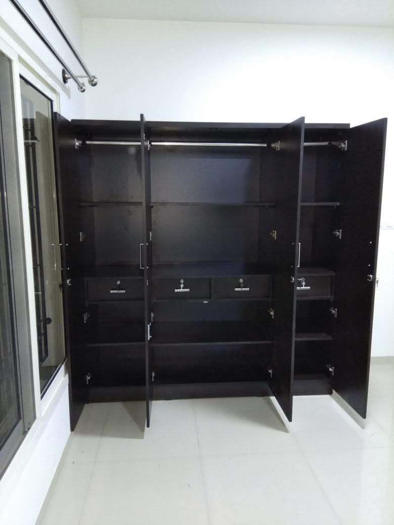 Solid Wooden Wardrobe view 2