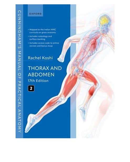 Cunningham's Manual of Practical Anatomy 17th Edition 2026 (Set of 3 Volume) view 2