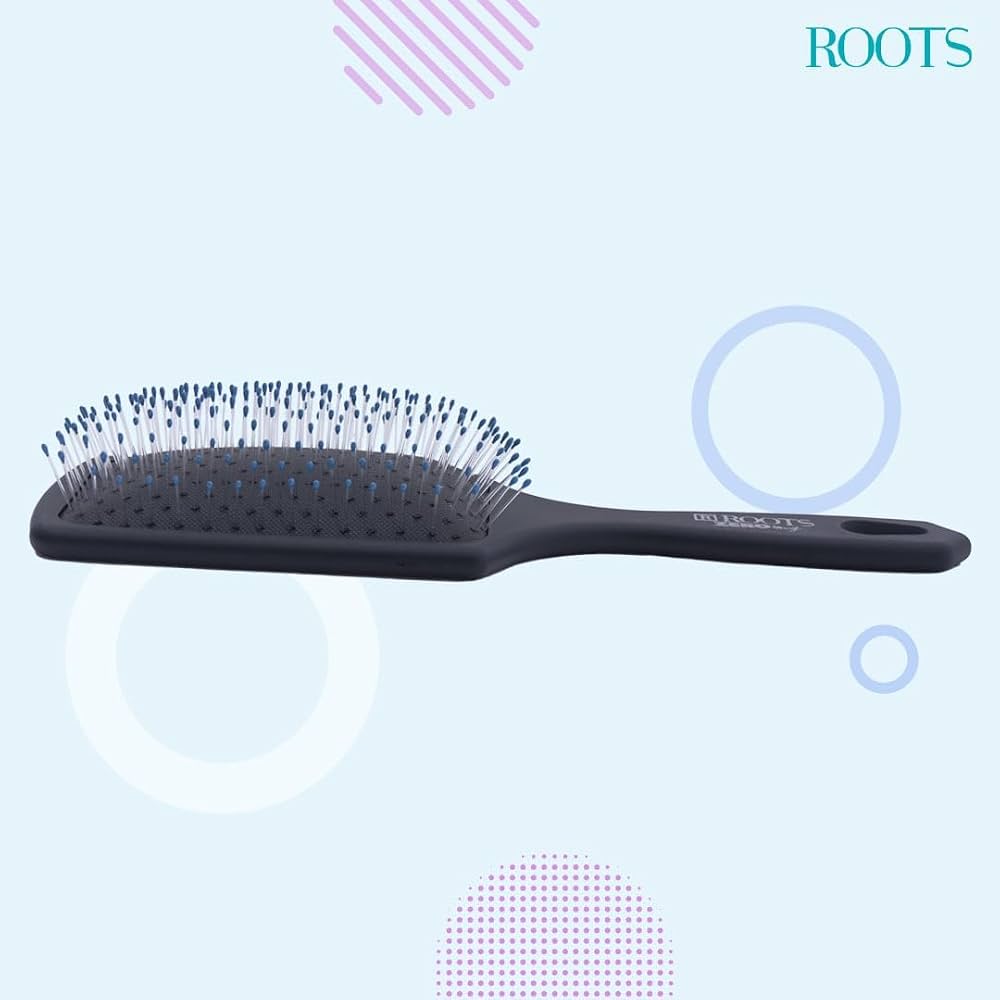 Roots Flat Hair Brush view 2