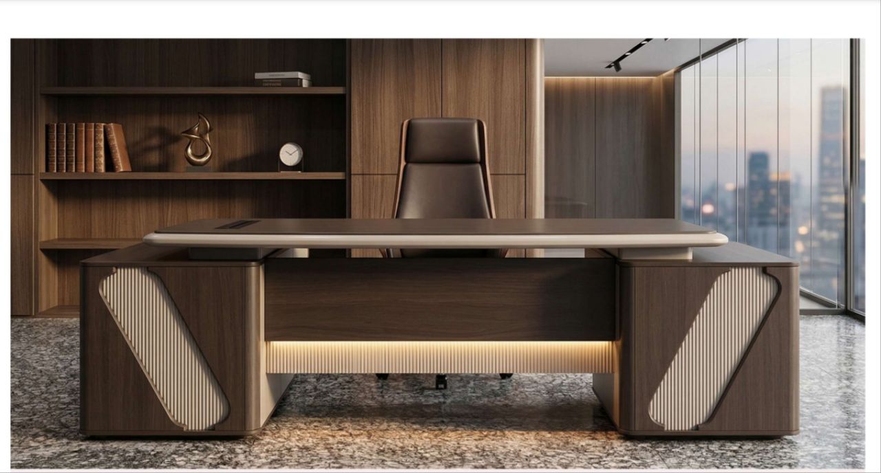 Executive Office Desk view 2