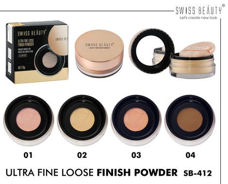 Swiss Beauty Ultra Fine Loose Finish Powder [Shade No. 3 view 2