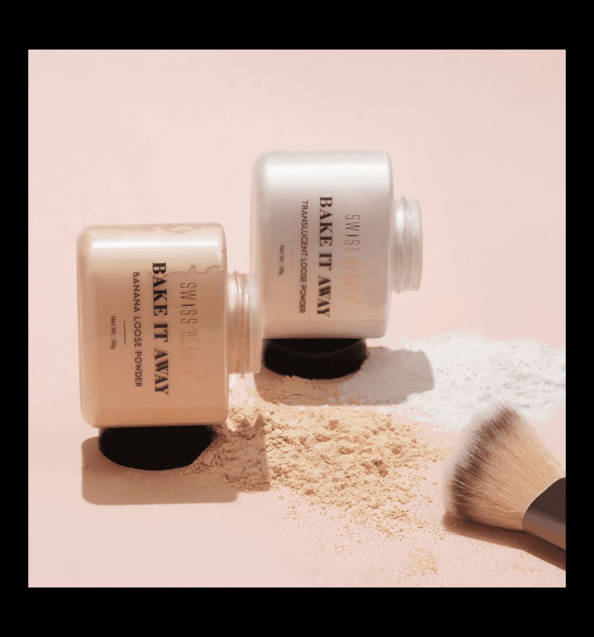 Swiss Beauty Bake It Away Banana Loose Powder view 3