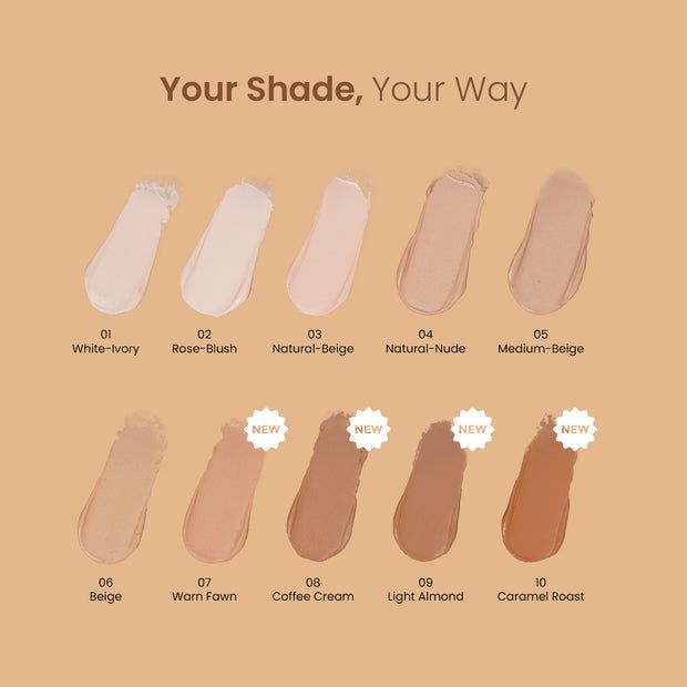Swiss Beauty Primer Mousse Foundation Weightless Smooth & Velvet Touch, ,[ White, IVORY] view 2