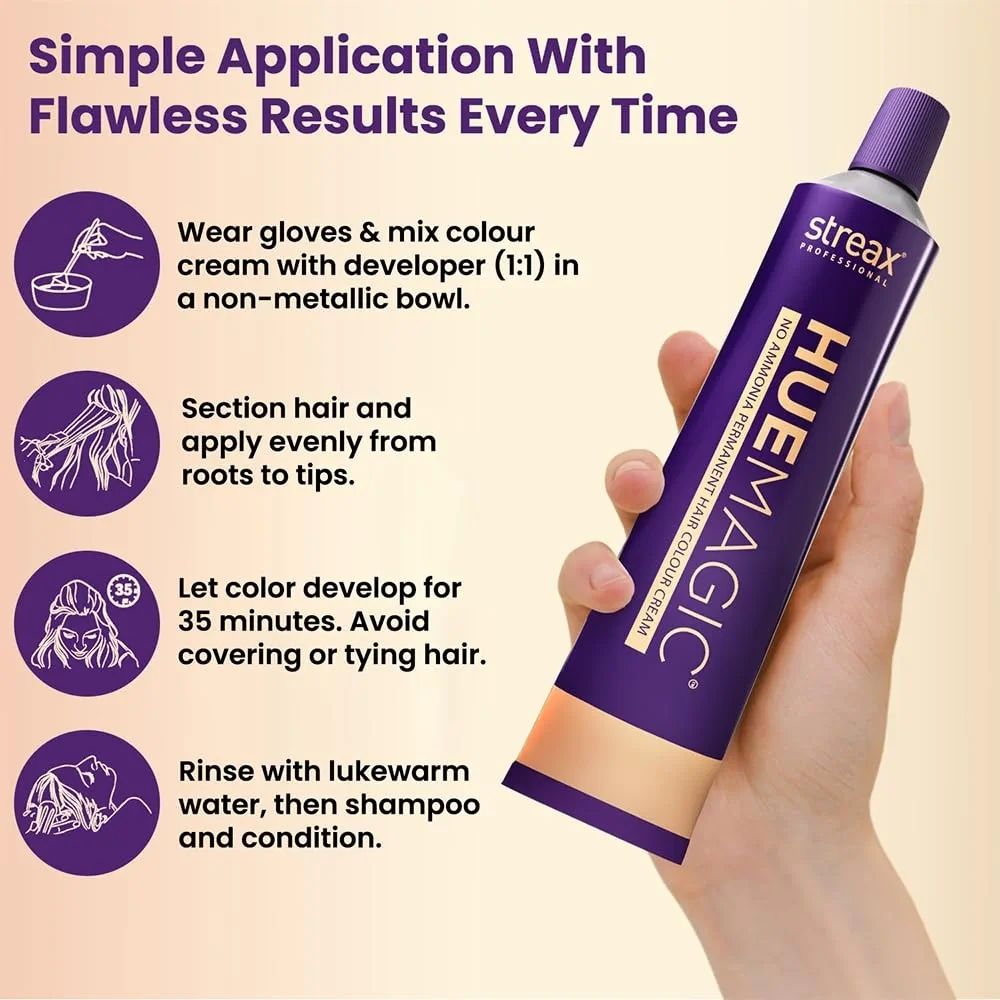 Streax Hue Magic Dark Brown view 4