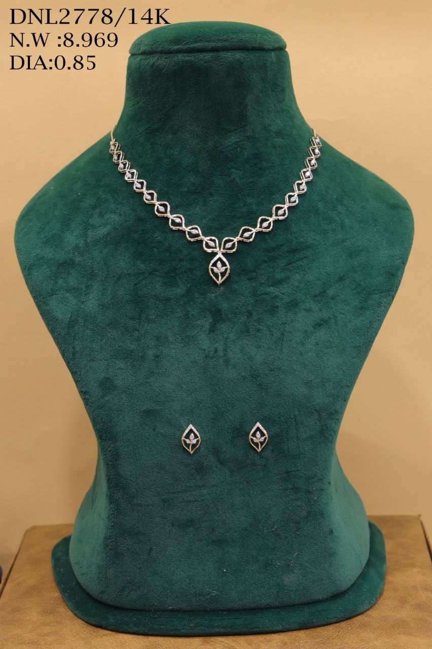 14K Diamond Set view 2