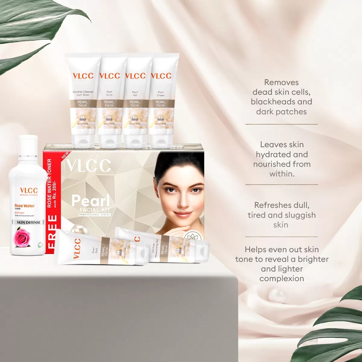 Vlcc Pearl Facial Kit view 2