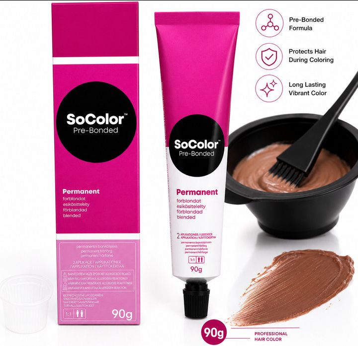Matrix SoColor No ( 5NN) ( Light Brown) view 2