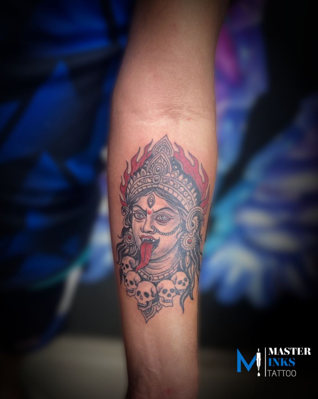 Realism Tattoo - Goddess Kali