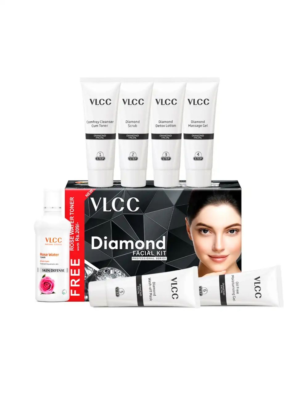 Vlcc Diamond  Facial Kit [ Big Pack ] view 2