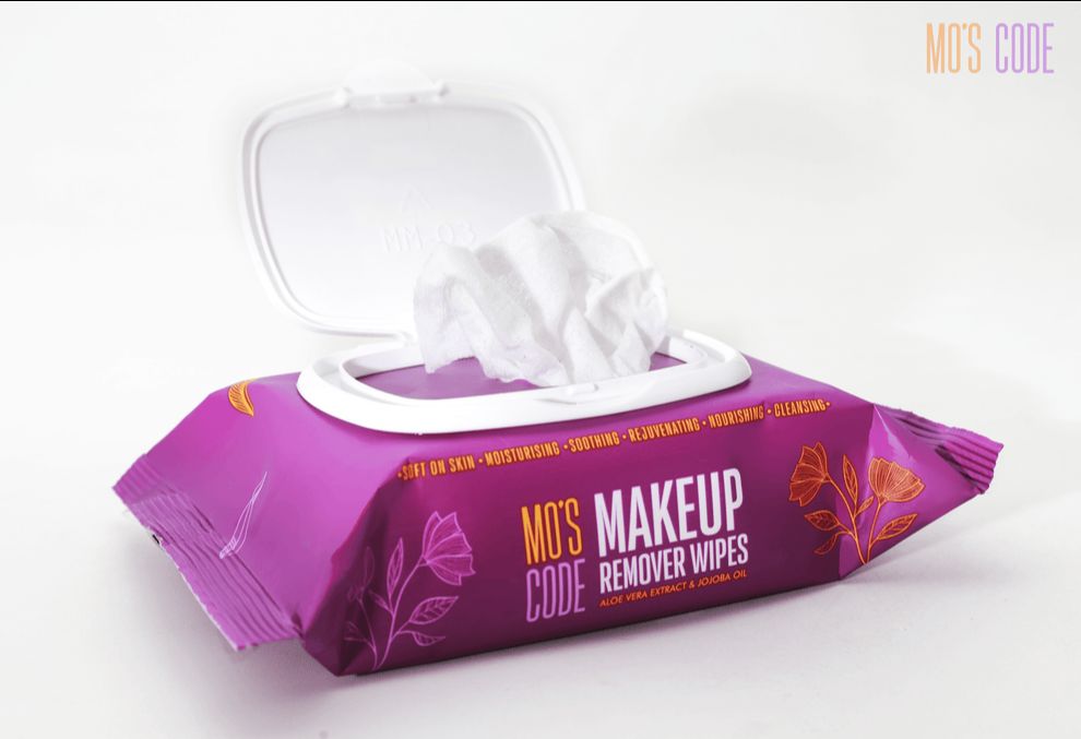 Mos Code Waterproof Makeup Remover Wipes view 2
