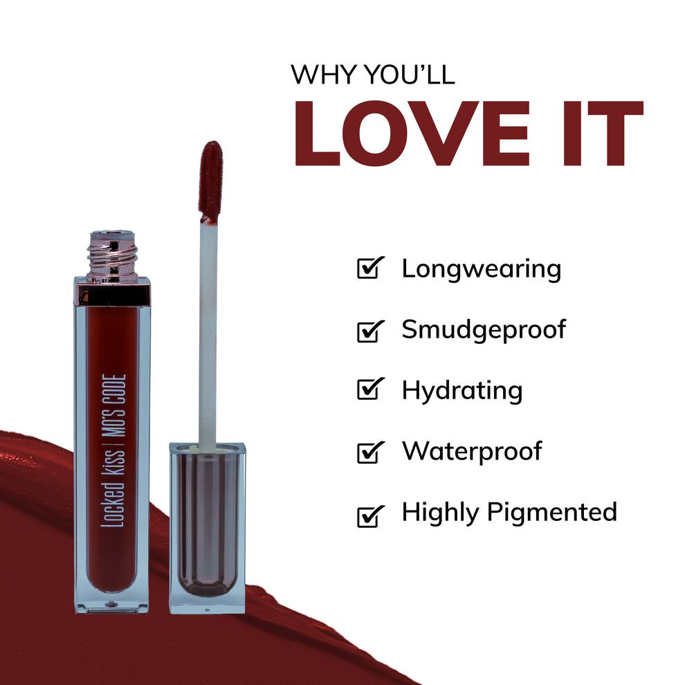 Mos Code- Transfer Proof Liquid Lipstick [01] view 2